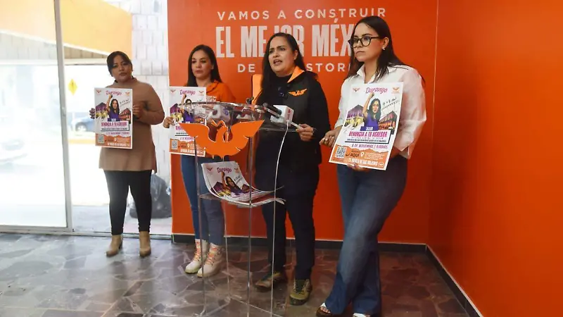 Mar Grecia Oliva Guerrero, delegada estatal de mujeres en Movimiento Ciudadano 